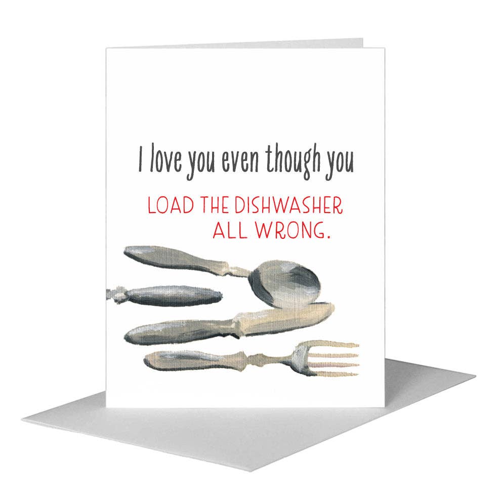 Silverware, Greeting Card (
