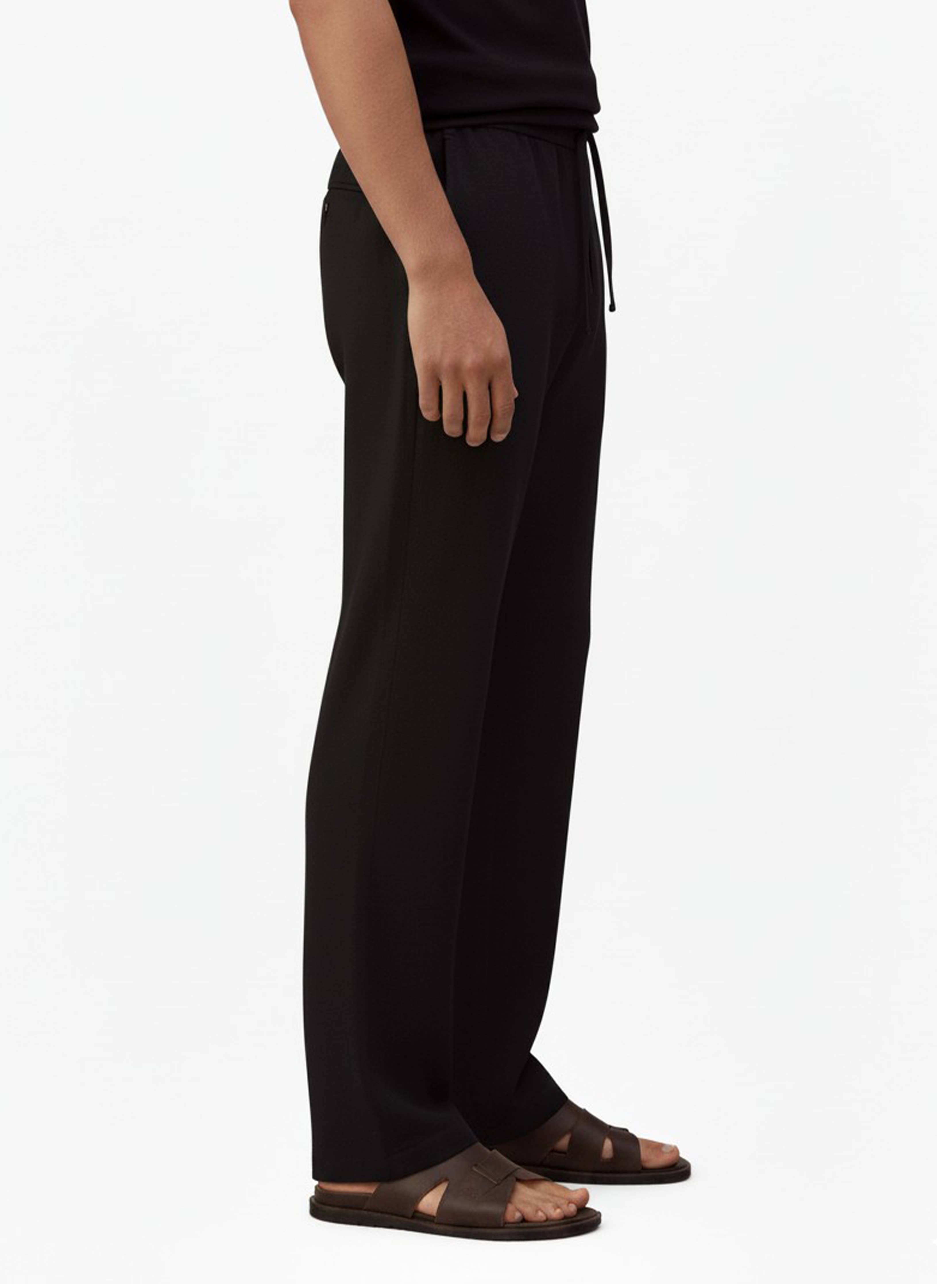 Men's Linen blend Pants Black
