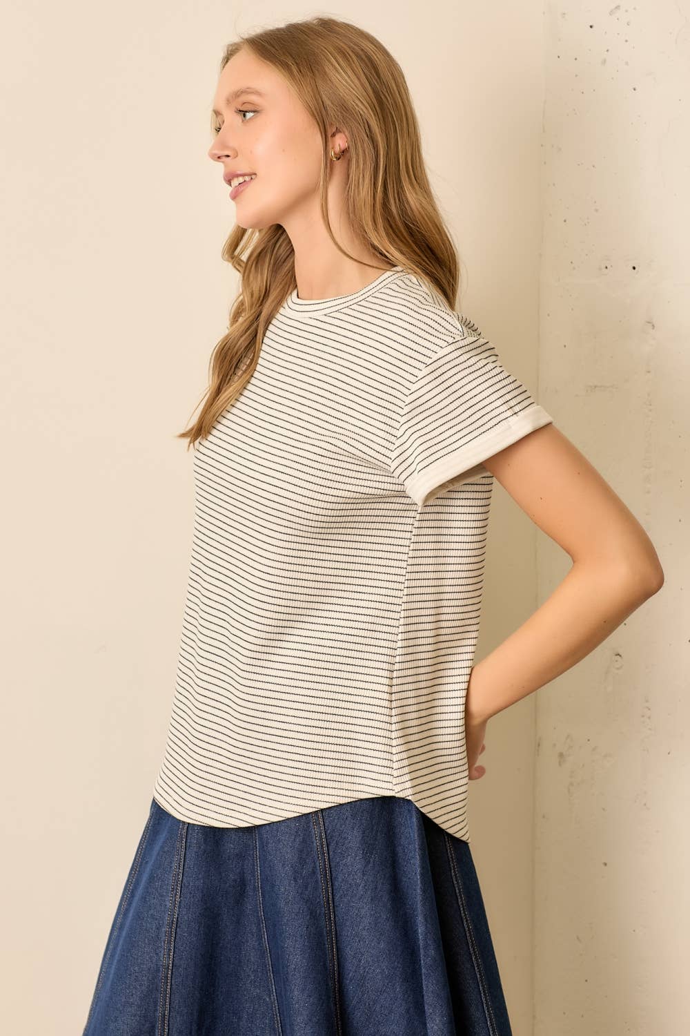Everyday Stripped Top