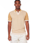Men's Textured Polo Shirt
