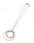 Linked Rings Pendant Necklace