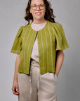 Traffic People Stripe Daisy Top