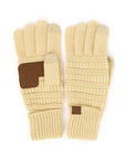 C.C Knitted Touch Screen Compatible Gloves