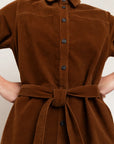 Corduroy Donna Shirt Dress by Paper Label
