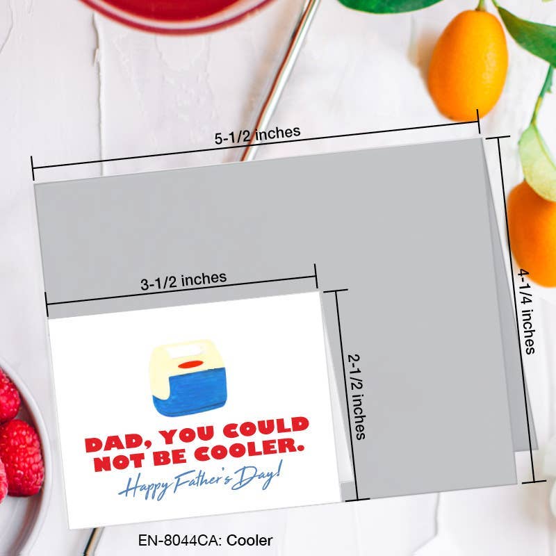 Cooler, DAD Greeting Card (