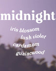 Midnight 4 oz. Hue Reed Diffuser (Black Iris)