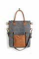 Fold Over Convertible Tote Bag