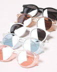 Kid's Round Bold Tinted Sunglasses