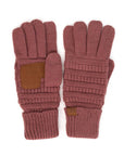 C.C Knitted Touch Screen Compatible Gloves