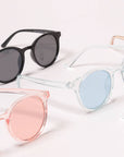 Kid's Round Bold Tinted Sunglasses