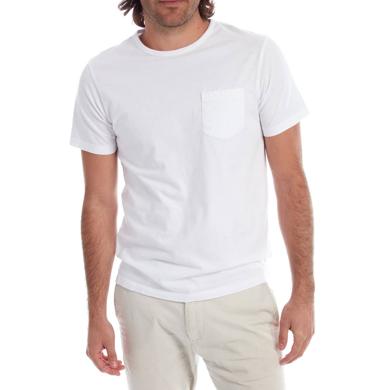 Gavin Short Sleeve Garment Dye Pocket Tee 3 Colors