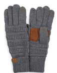 C.C Knitted Touch Screen Compatible Gloves