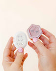 Screwback Stud Earrings - Tally - Silver
