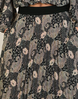 Traffic People Hera Skirt (tba black multi print)