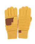 C.C Knitted Touch Screen Compatible Gloves