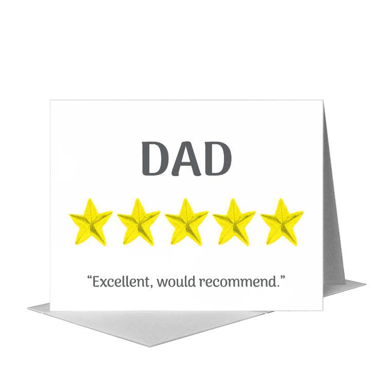 Stars, DAD Greeting Card (