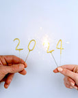 Mini 4" Gold Sparkler Wand