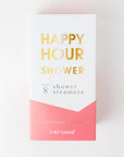 Happy Hour Shower Shower Steamers - Blood Orange Grapefruit