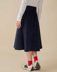 Emma Corduroy Skirt - Mata Traders