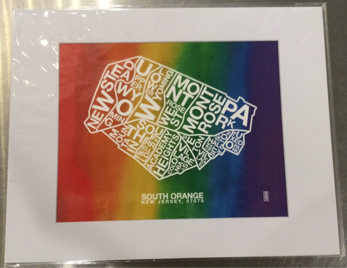South Orange &amp; Maplewood Map Prints