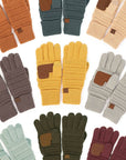 C.C Knitted Touch Screen Compatible Gloves