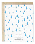 Under The Weather Umbrella Get Well Greeting Card