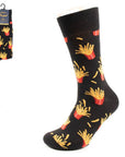 Men's French Fries Novelty Socks