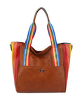 RAINBOW TOTE HANDBAG