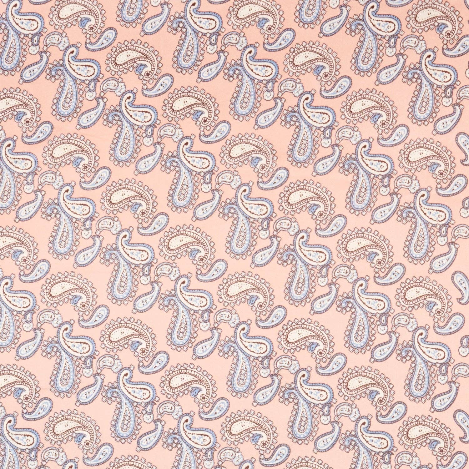 Classic Paisley Silk-Feel Polyester Bandana Scarf