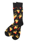 Men's French Fries Novelty Socks