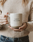 Cozy Season Stoneware Coffee Mug - Fall Decor & Gifts