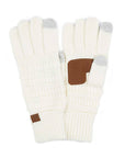 C.C Knitted Touch Screen Compatible Gloves