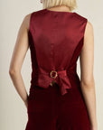 A velvet vest