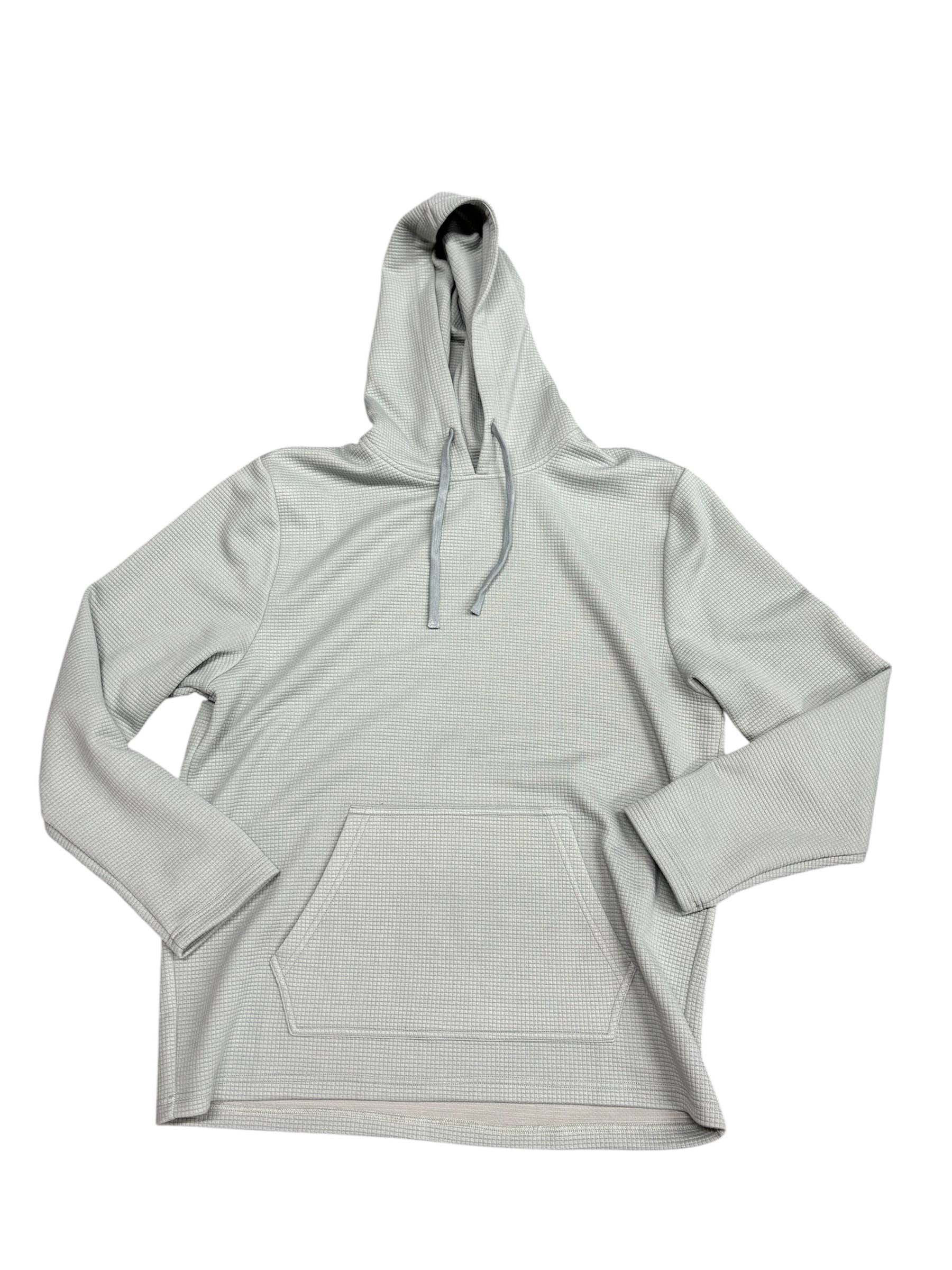 Eddie Textured Tonal Hoodie - Sage