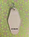 Abortion is a Human Right Pro-Choice Keychain '70s Groovy