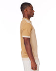 Men's Textured Polo Shirt
