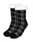 Plaid Sherpa Socks