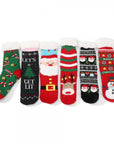 Assorted Christmas Sherpa Socks