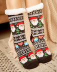 Assorted Christmas Sherpa Socks
