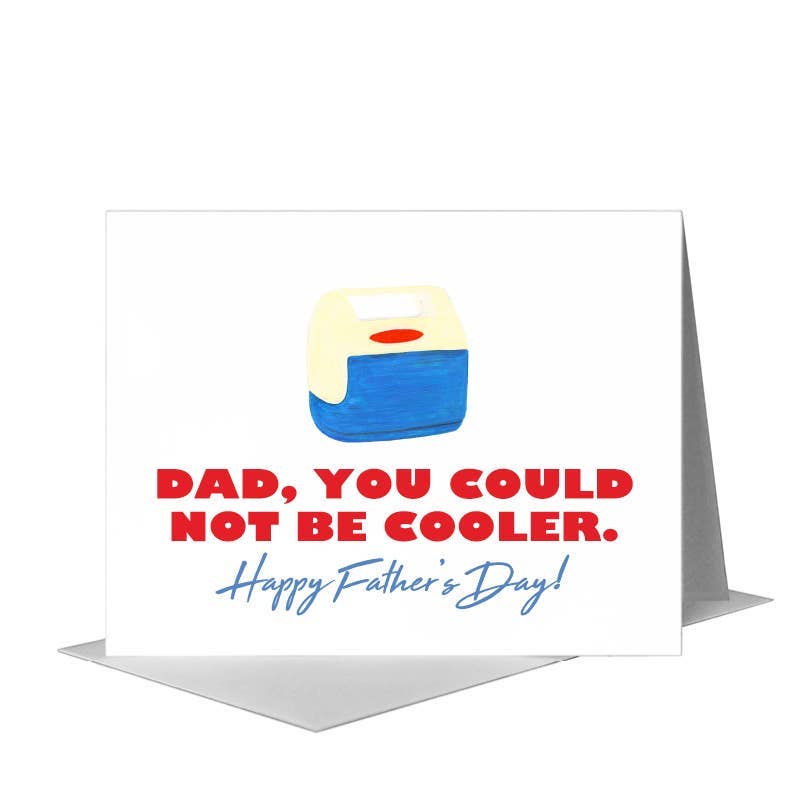 Cooler, DAD Greeting Card (