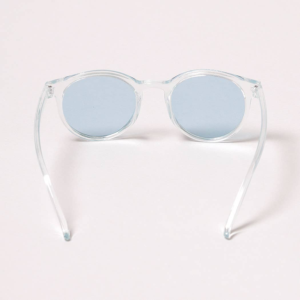 Kid&#39;s Round Bold Tinted Sunglasses