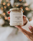 Fraser Fir 9 oz Soy Candle - Christmas Decor & Gifts