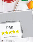 Stars, DAD Greeting Card (