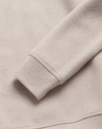 Bobby Cashmist Fleece Quarter Zip - Taupe Grey Heather