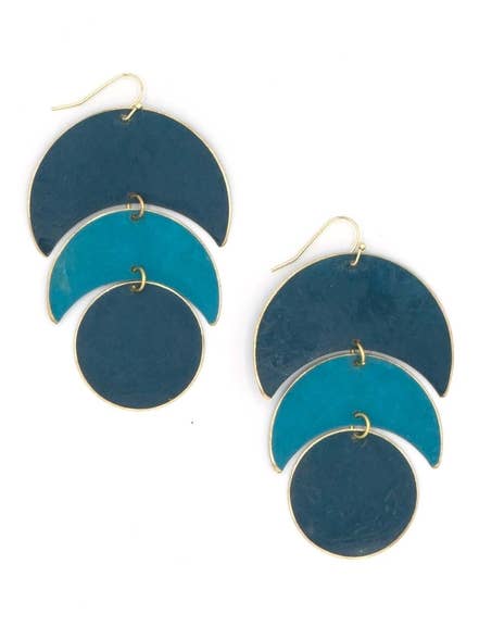 Moon Phase Earrings