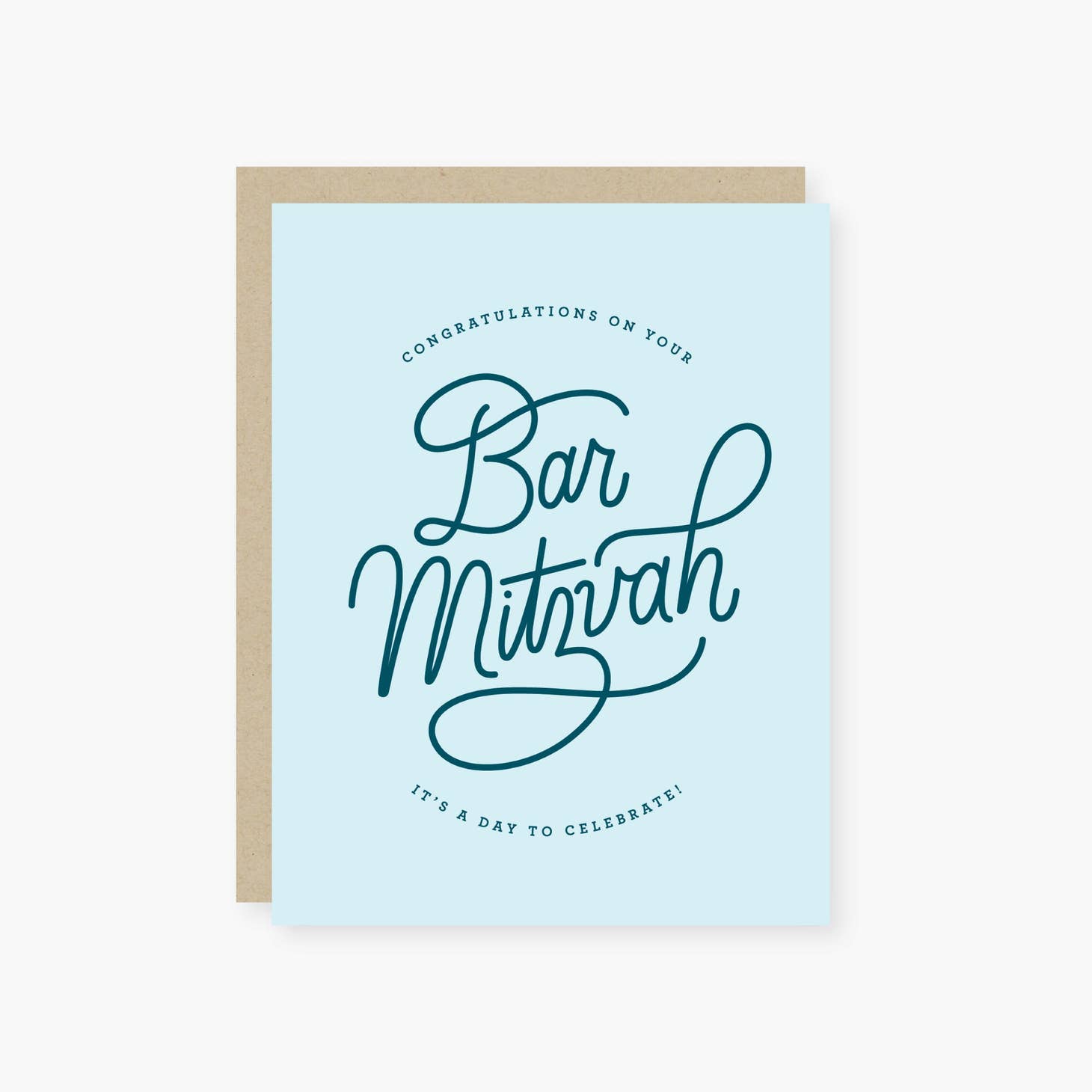 Bar Mitzvah card