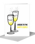 Cheers to the happy couple Card