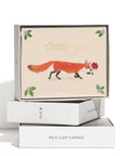 Thanks Fox thank you greeting card