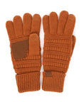 C.C Knitted Touch Screen Compatible Gloves