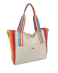 RAINBOW TOTE HANDBAG